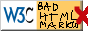 html pas valide grr